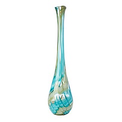 Butterfly Home by Matthew Williamson - Tall green and blue vase