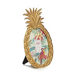 Butterfly Home by Matthew Williamson - Gold Pineapple photo frame
