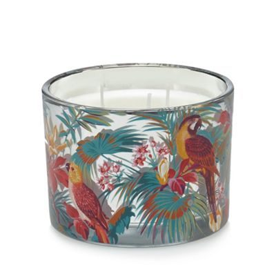 Butterfly Home by Matthew Williamson - Multi-coloured tropical pineapple and coconut scented candle