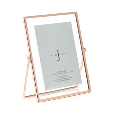 J by Jasper Conran - Rose gold hinged photo frame