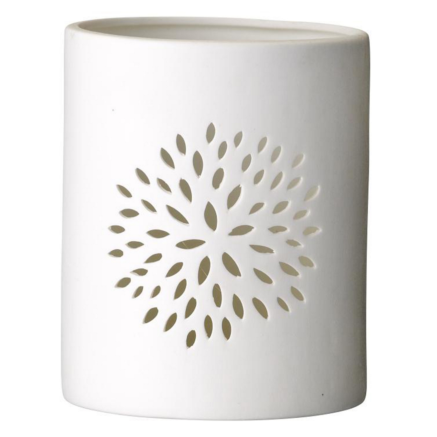 Bloomingville Ceramic cut out floral votive