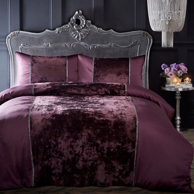 Star by Julien Macdonald - Plum 'Hazel' Duvet Cover