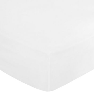 Home Collection - White Egyptian cotton 400 thread count fitted sheet