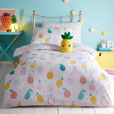 bluezoo - Multicoloured 'Fruit' bedding set