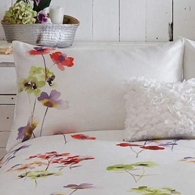 RJR.John Rocha - Cream 'Joy' pillow case pair