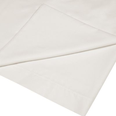 Home Collection - Cream cotton rich percale flat sheet