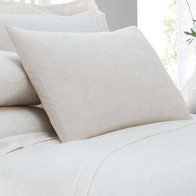 Home Collection - Cream cotton rich percale pillow case pair