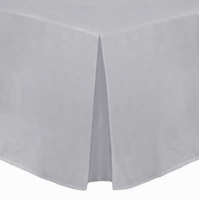 Home Collection - Silver cotton rich percale valance trims