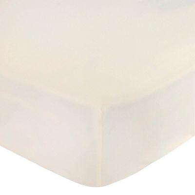 Home Collection Basics - Cream polycotton fitted sheet