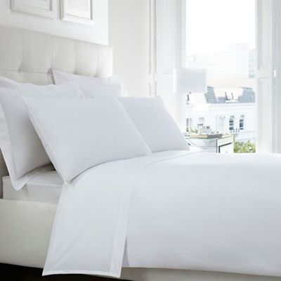 Home Collection - White Egyptian cotton 200 thread count flat sheet