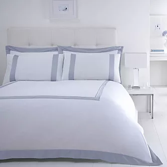 J By Jasper Conran White Brompton Duvet Cover Bedding Sets