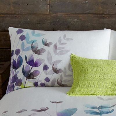 RJR.John Rocha - White floral print 'Bliss' pillow case pair