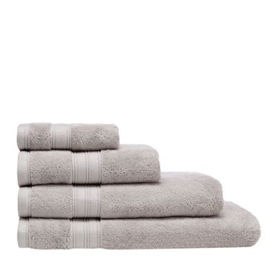 Home Collection - Silver Hygro Egyptian cotton towel
