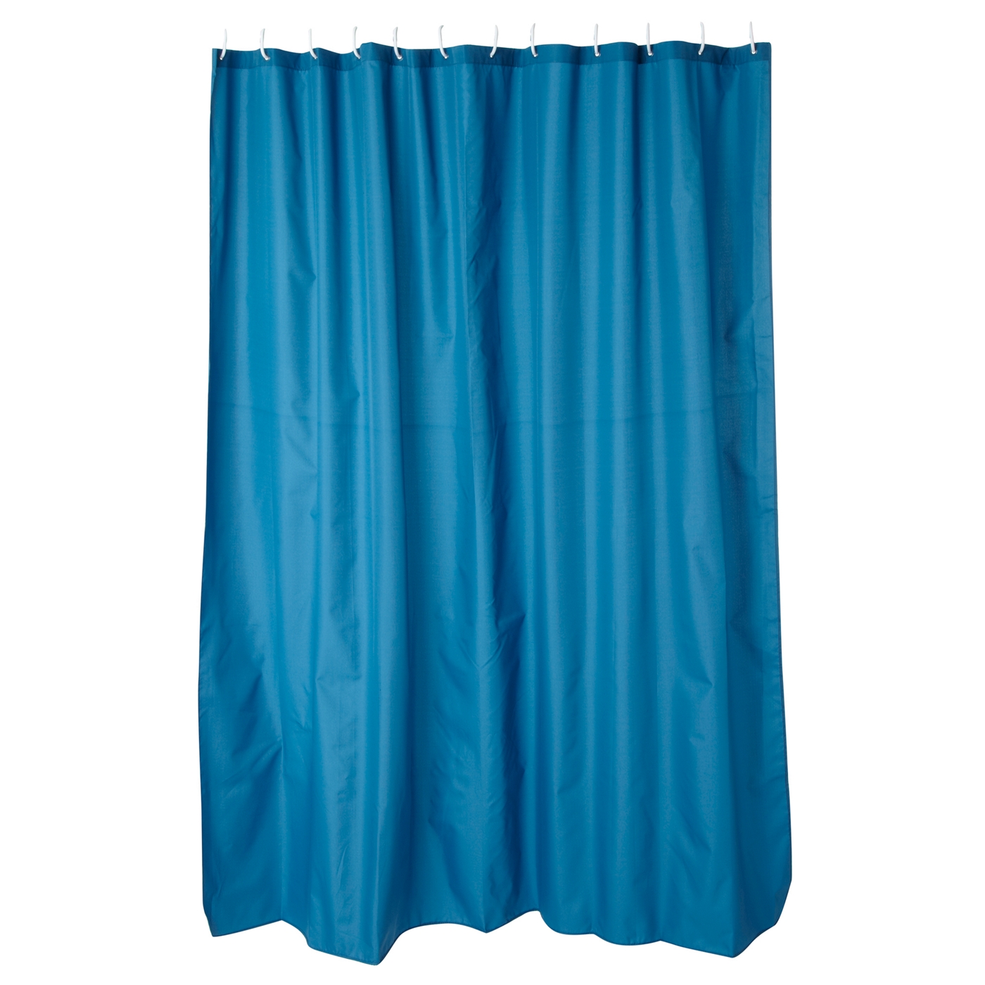Dark blue essential shower curtain
