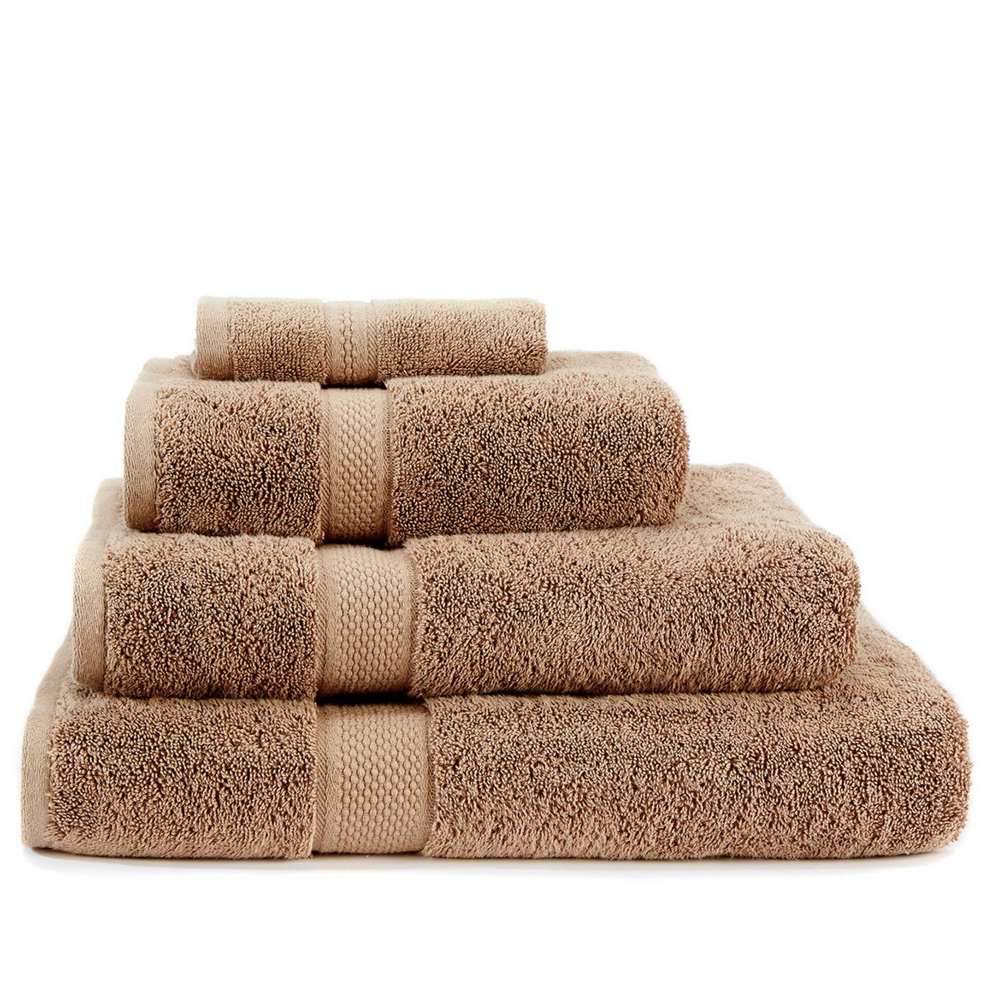Christy Taupe luxury cotton bath sheet