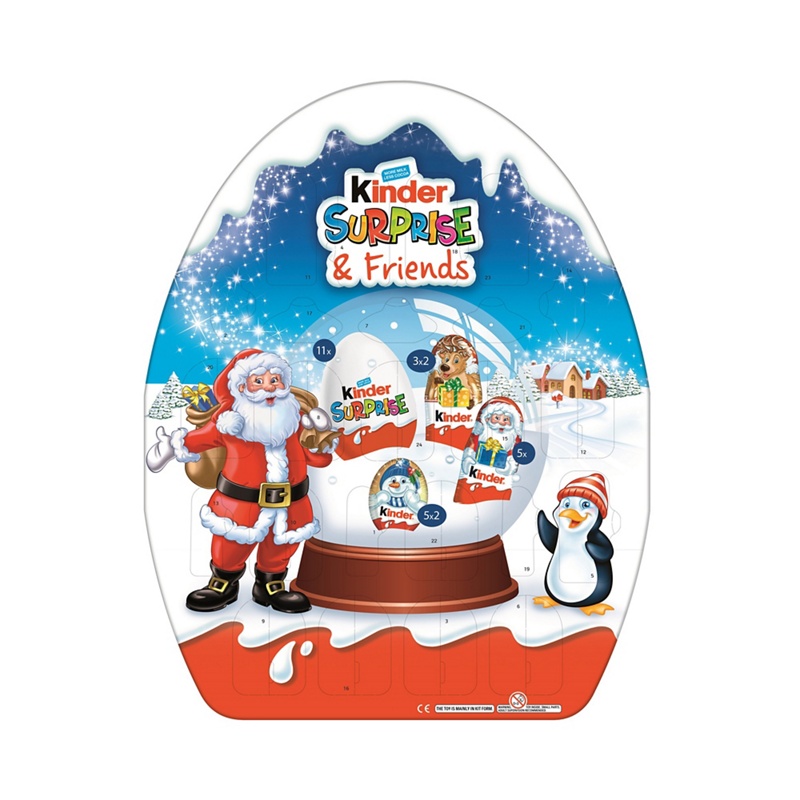 Calendrier de l'avent Kinder (184 g)