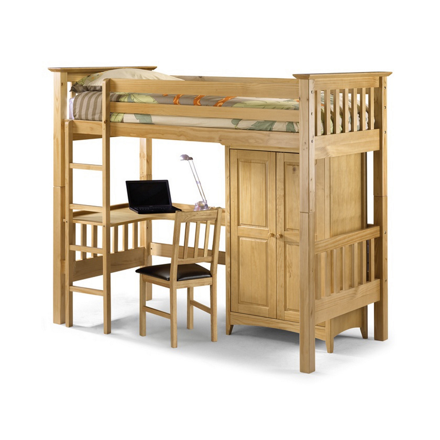 Julian Bowen Pine Highsleeper cabin bed