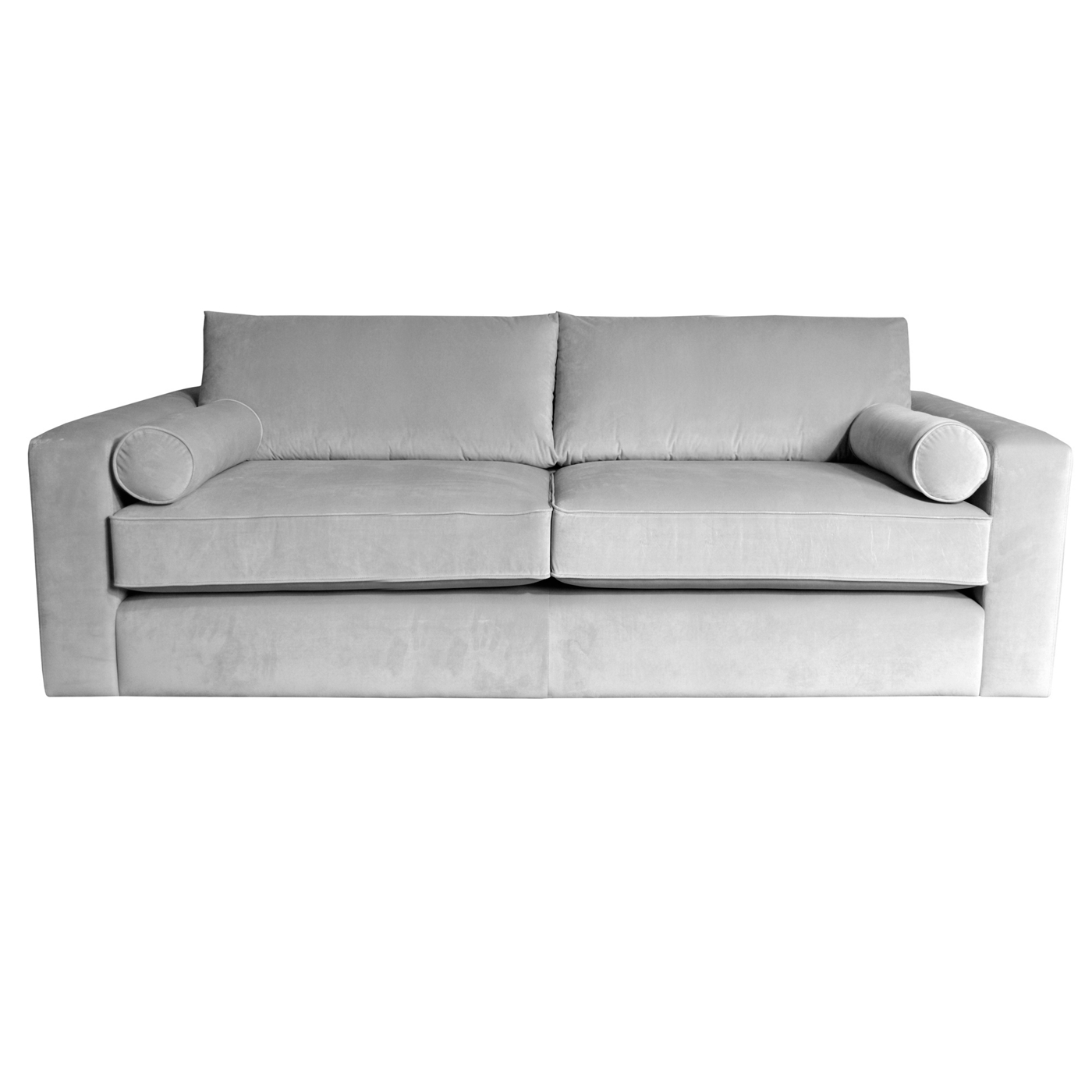 Large silver coloured Goodwood sofa