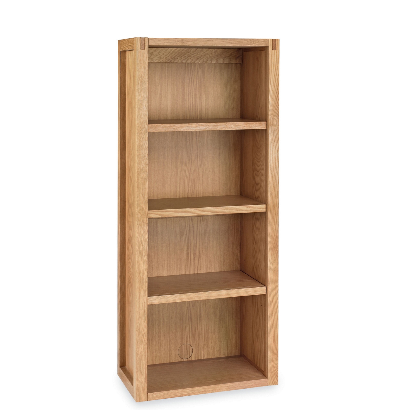 Oak Studio narrow top shelving unit