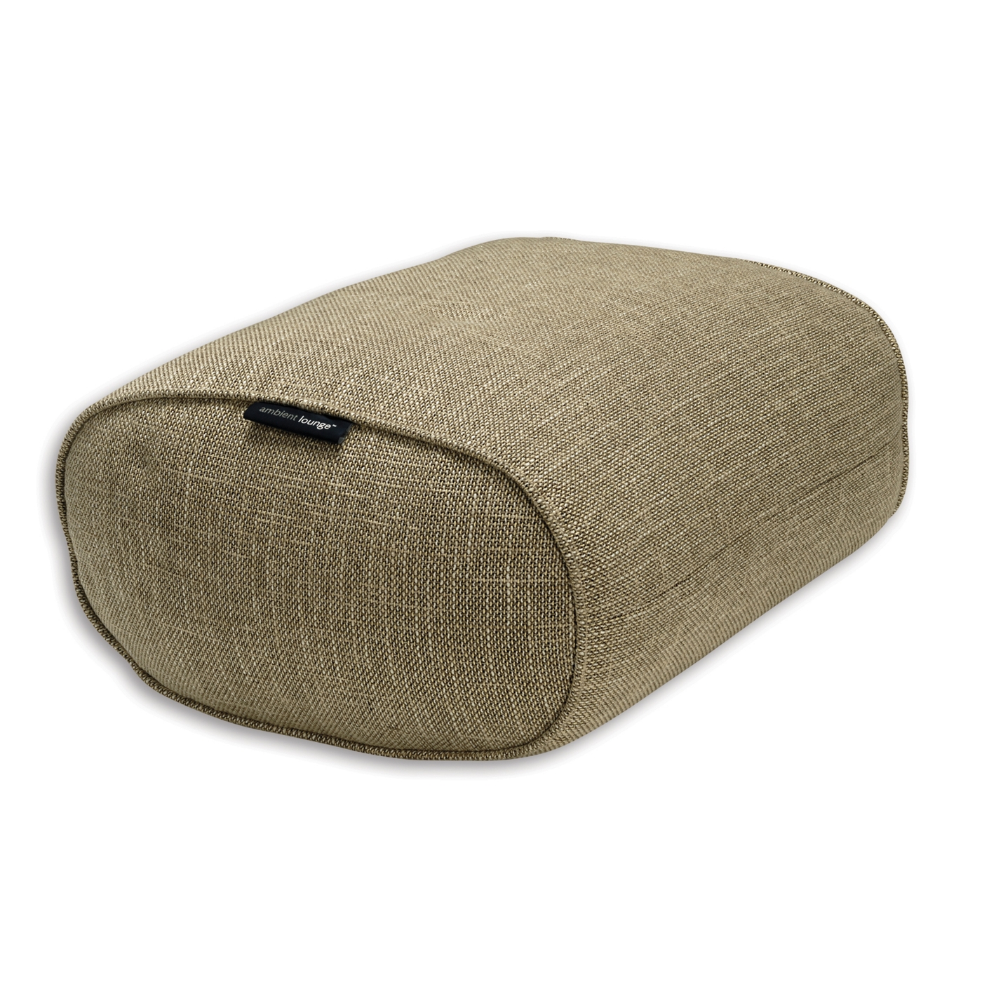 Ambient Lounge Natural Evolution fabric footstool