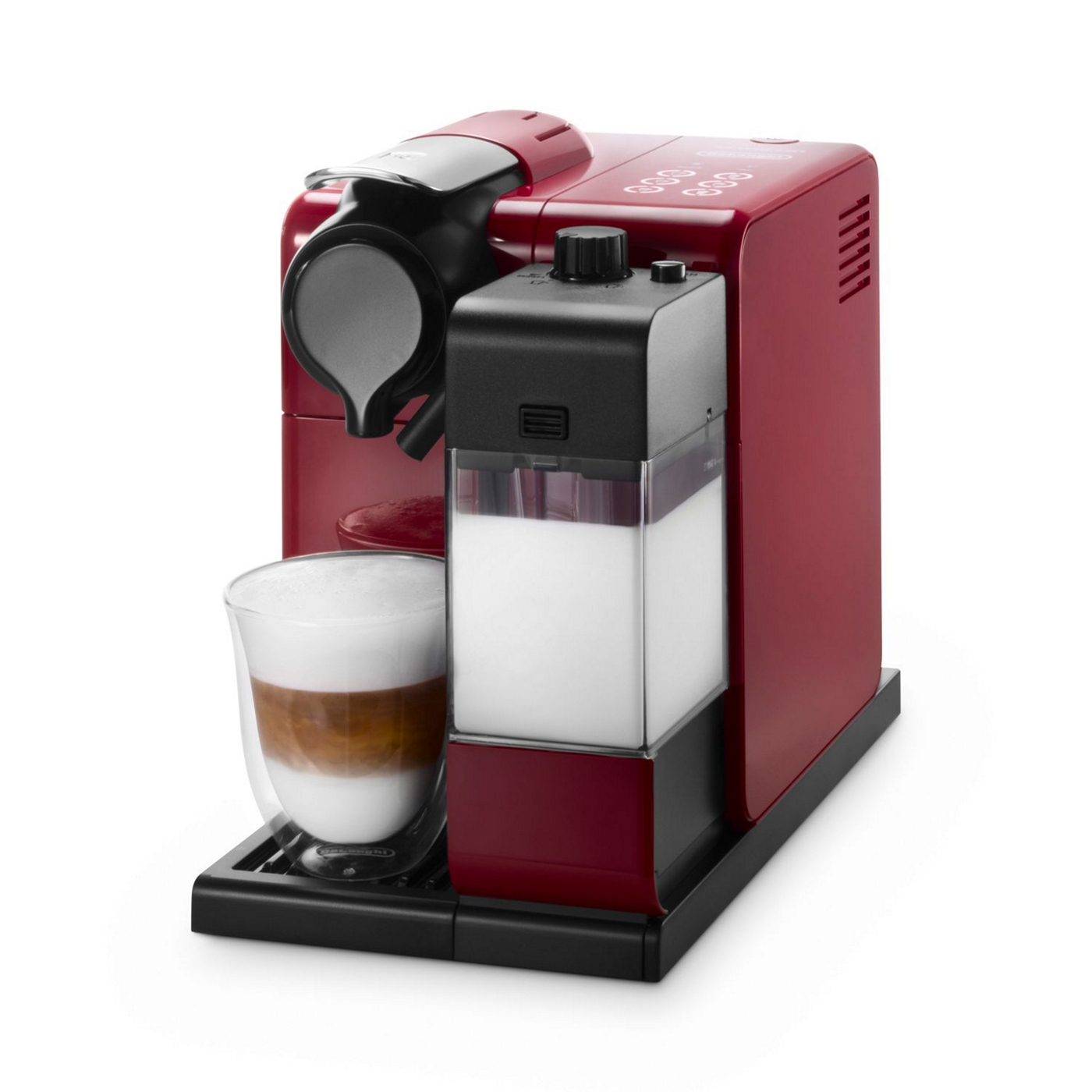 DeLonghi Glam red Nespresso Lattissima Touch coffee machine EN550.R