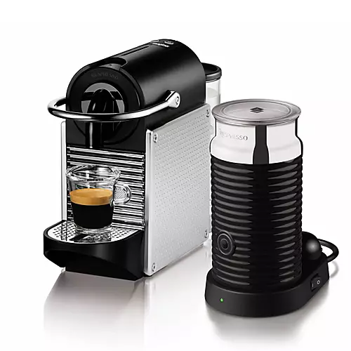 Aluminium Pixie Aeroccino Nespresso Coffee Machine 11323