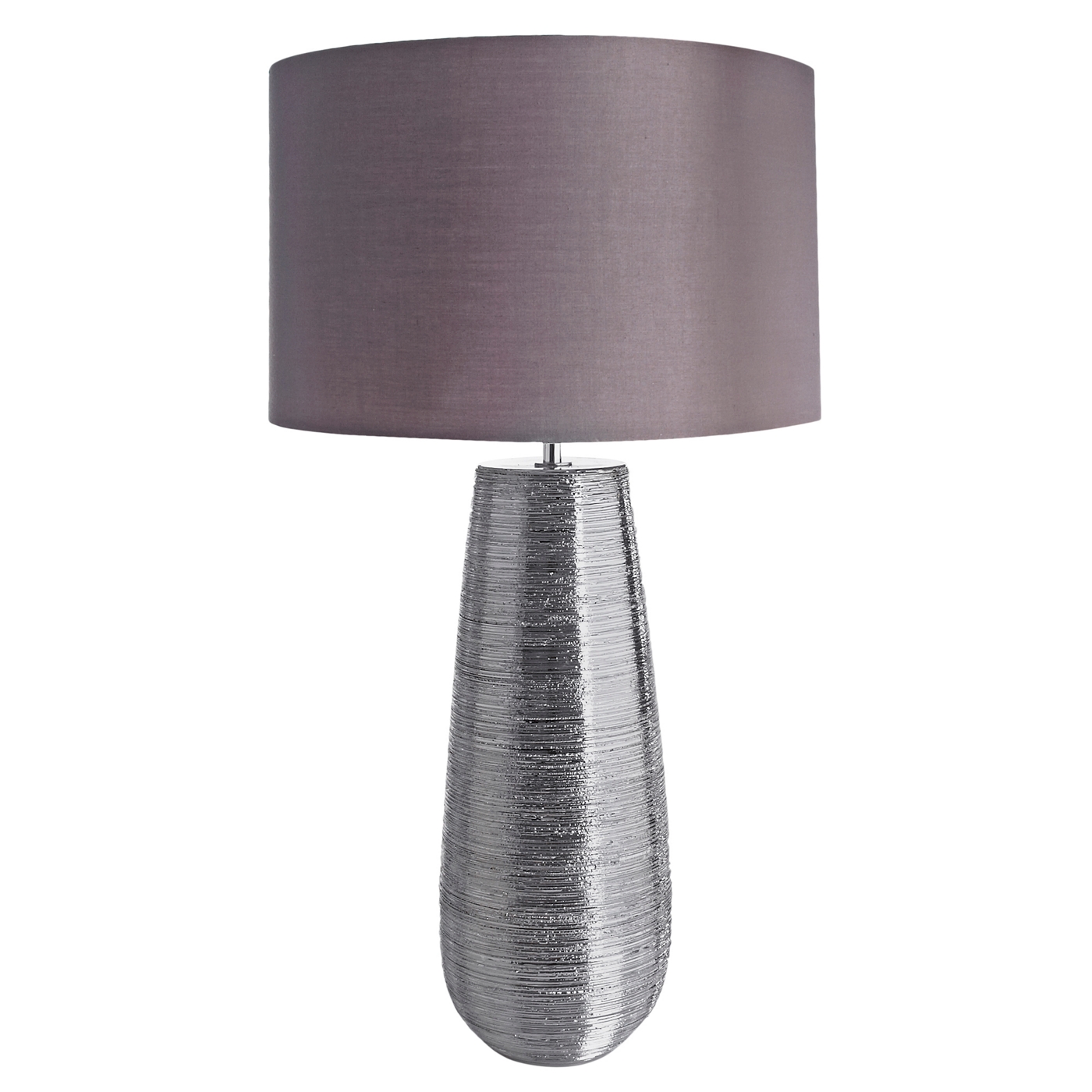 RJR.John Rocha Grey scratched lamp