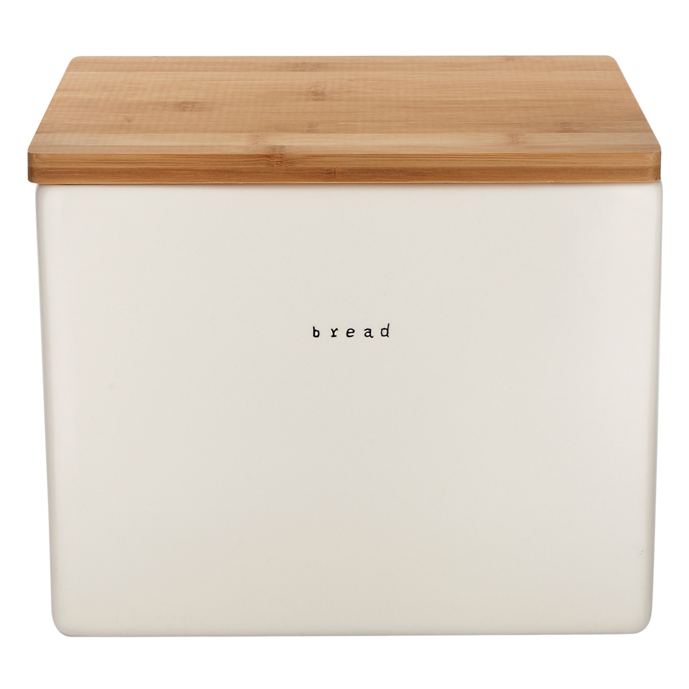 Ceramic rectangular bread bin