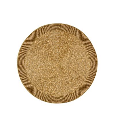 Debenhams - Gold beaded placemat