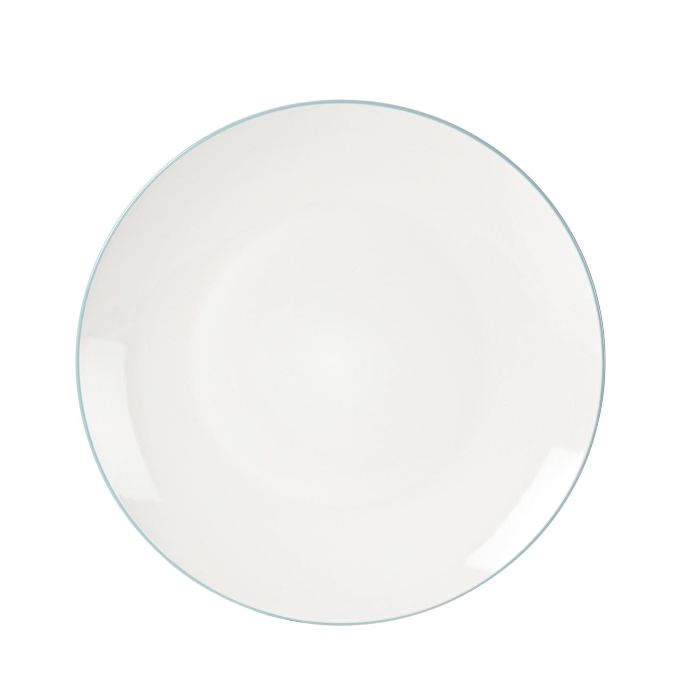 Blue Two Tone dinner plate