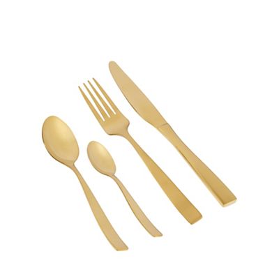 Home Collection - Gold 'Radiance' 16 piece cutlery set