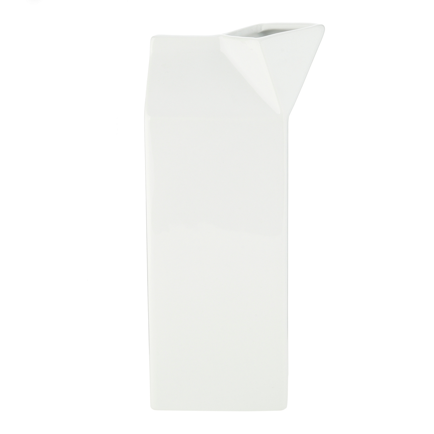 Ben de Lisi Home White porcelain milk carton