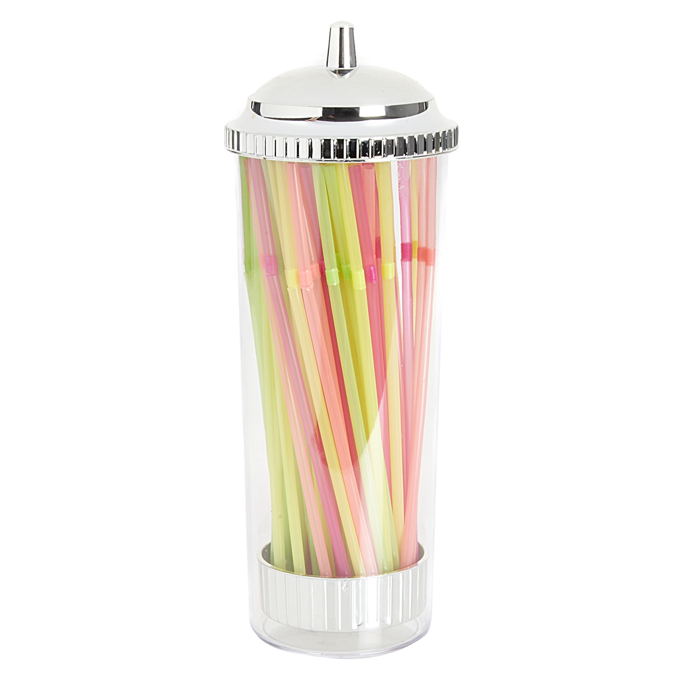 Barcraft Plastic lift up drinking straw dispenser