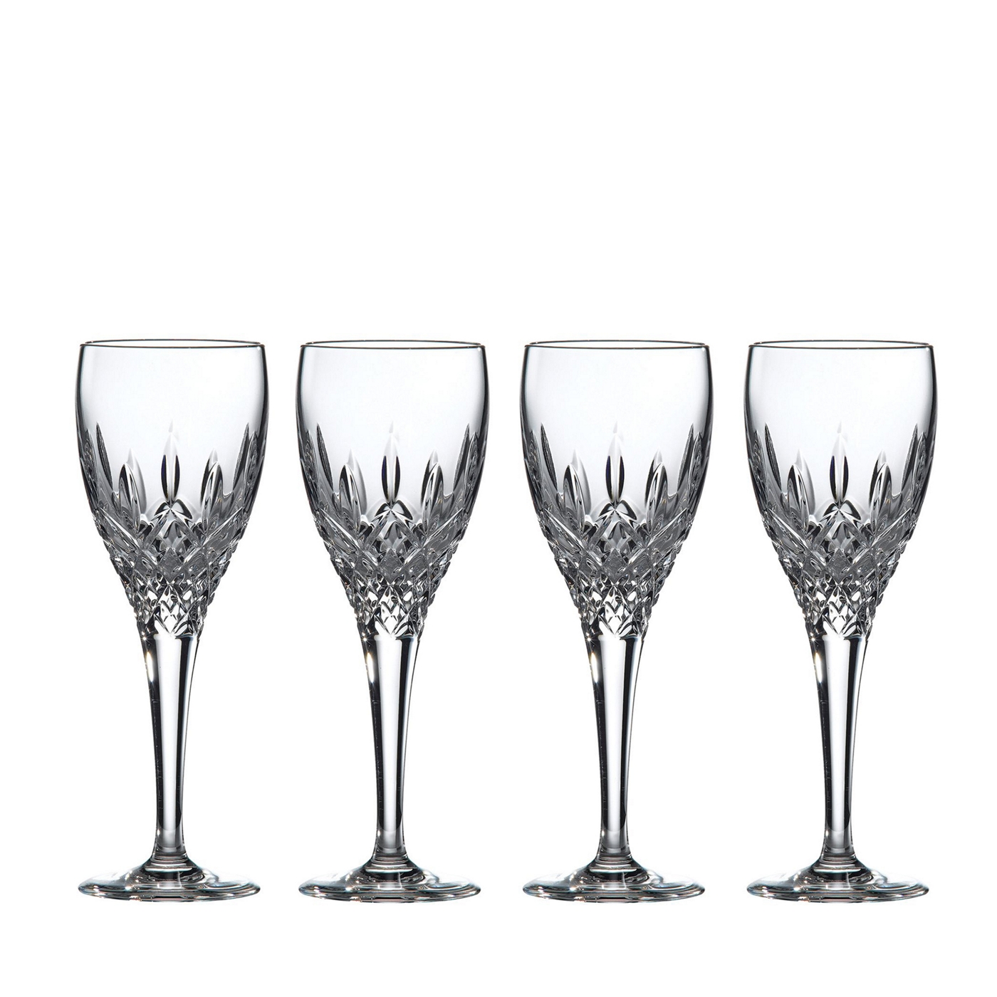 Royal Doulton Royal Doulton Box of four 24% lead crystal Highclere sherry glasses