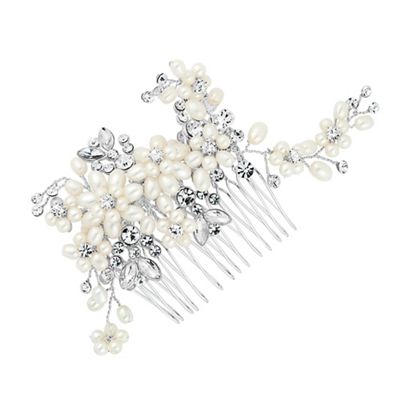 Alan Hannah Devoted Designer pearl blossom wrap hair comb | Debenhams
