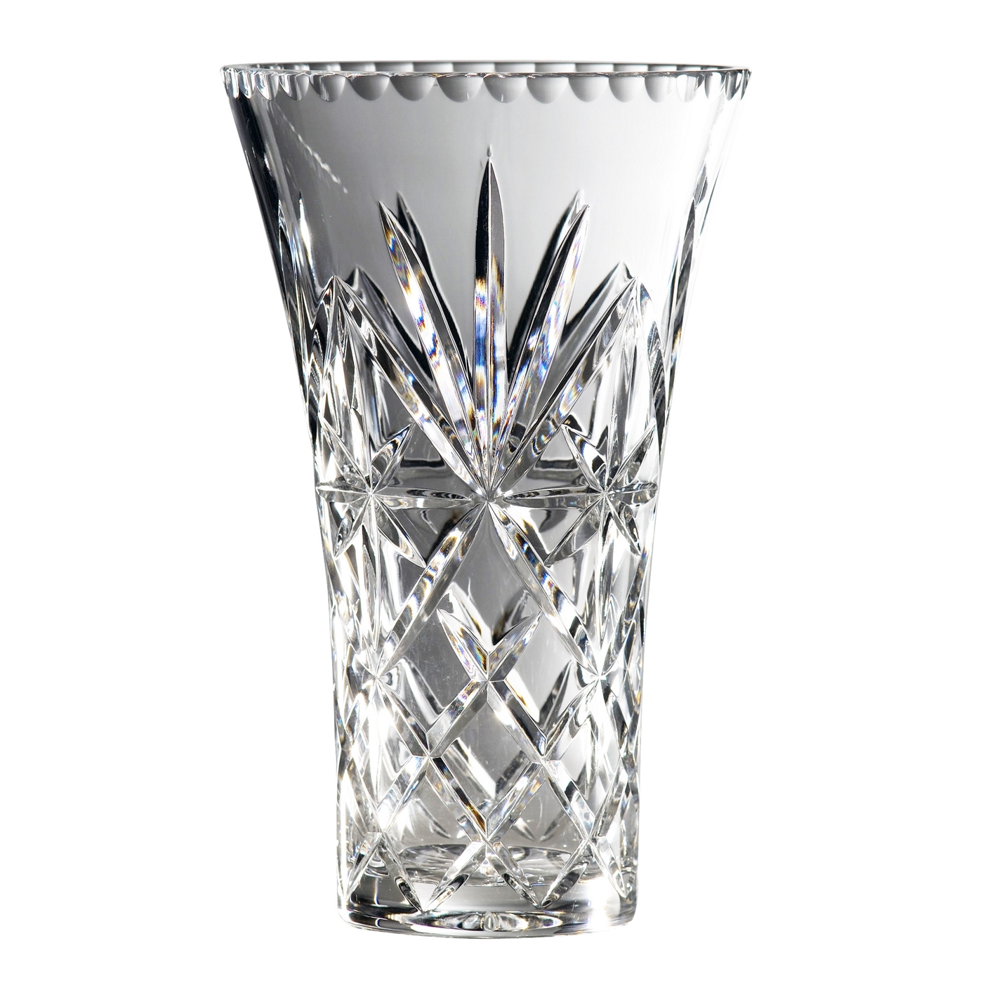 Royal Doulton Royal Doulton Large 24% lead crystal Newbury hollow sided vase