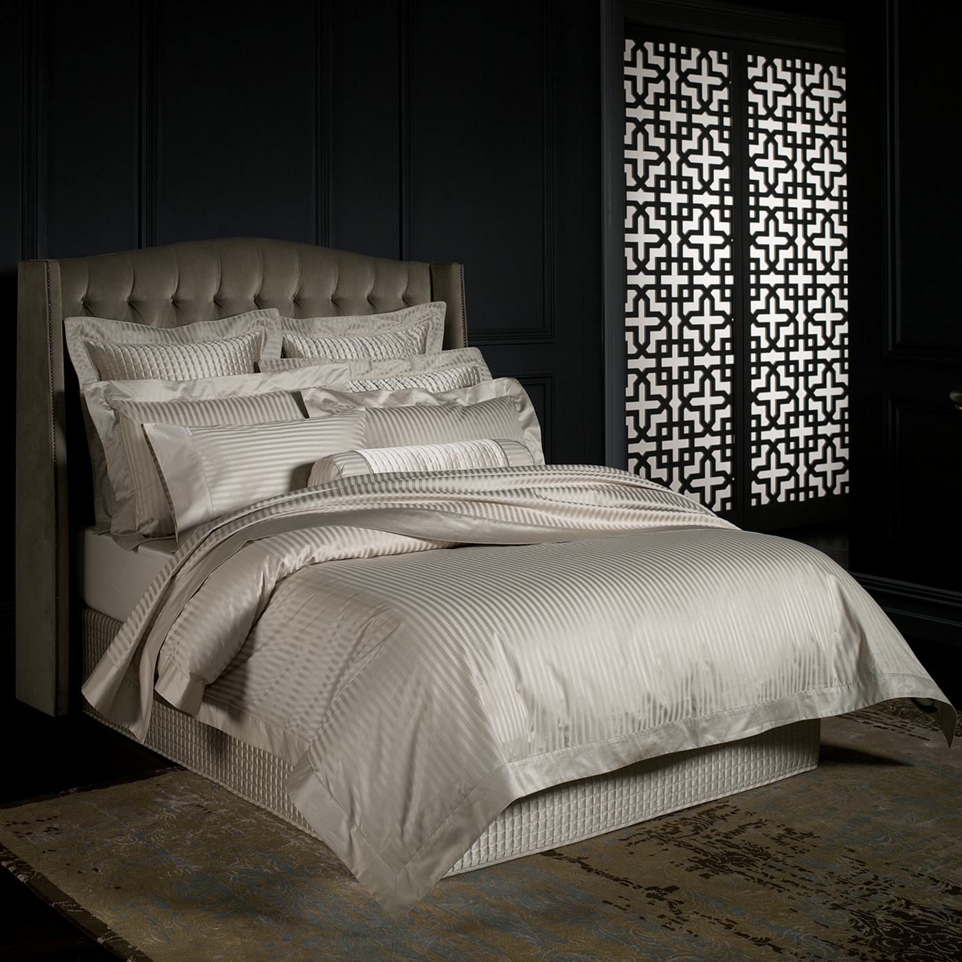 Sheridan Dark cream Millennia bed linen