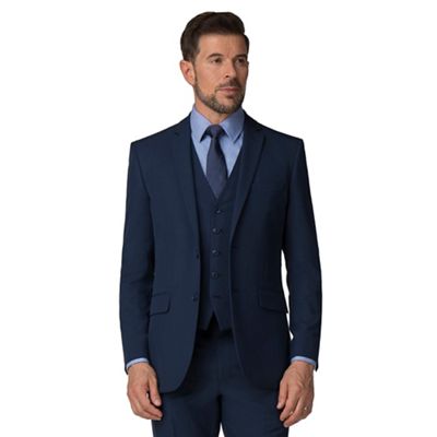 The Collection Bright blue regular fit suit- | Debenhams