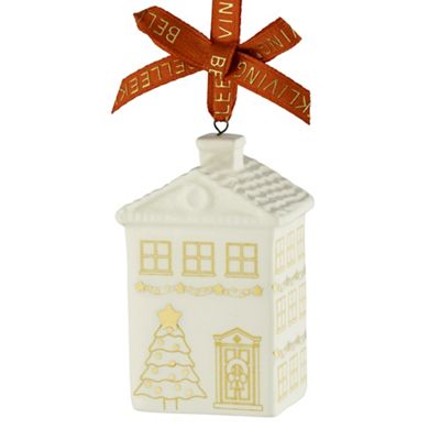 Belleek Living Georgian house mini ornament Debenhams 