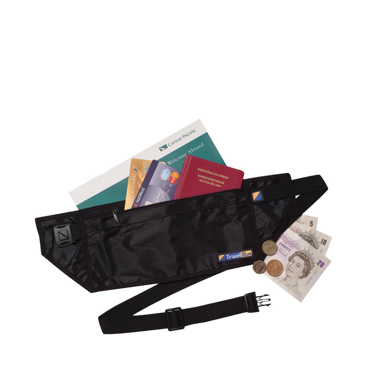 Travel Blue Money belt