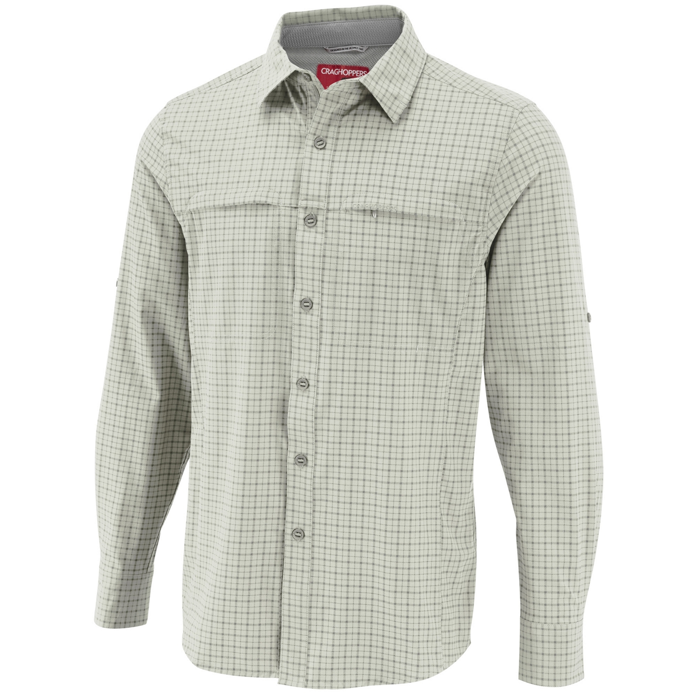 Craghoppers Granite NosiLife Long Sleeved Check Shirt