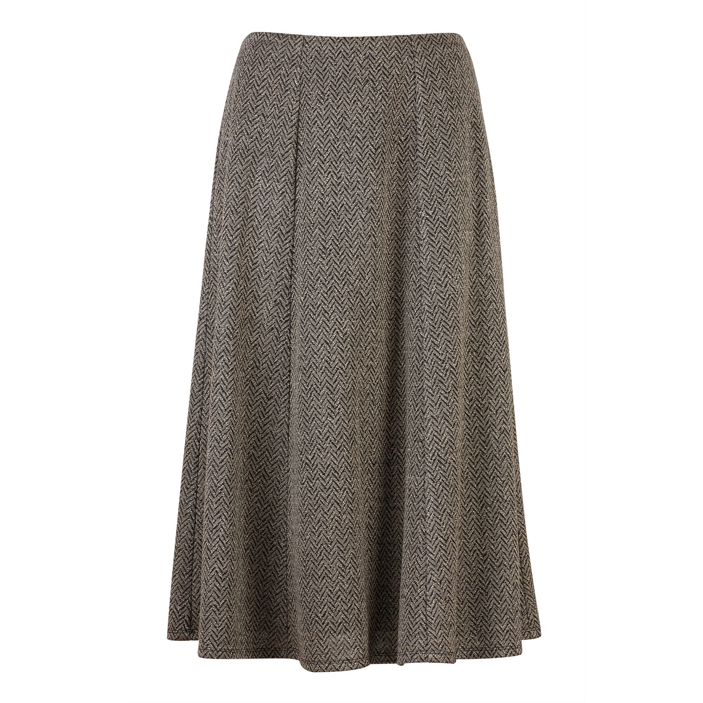 Eastex Herringbone ponte skirt