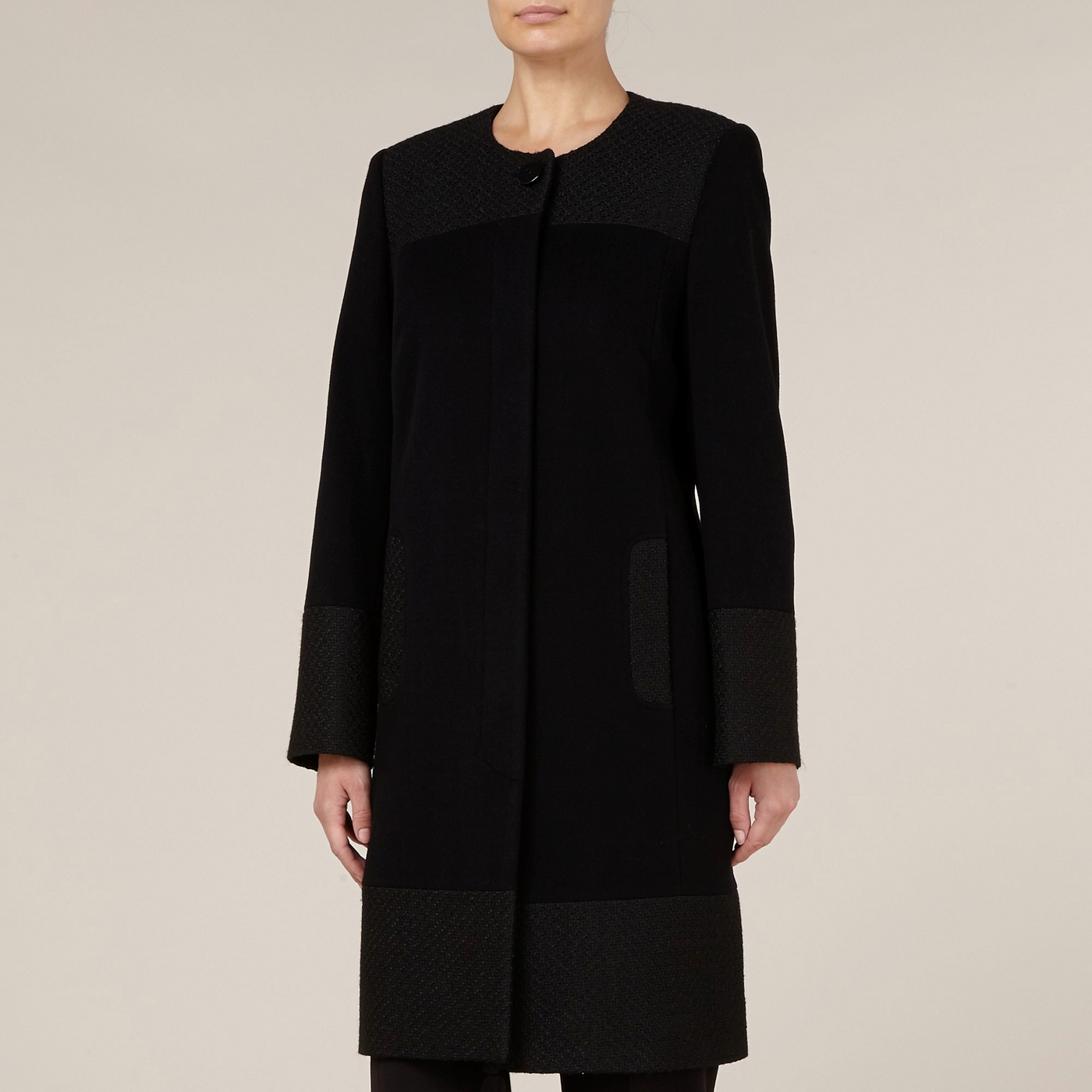 Windsmoor Mid length Textured Trim Coat