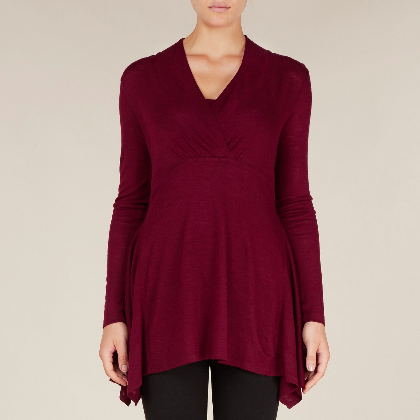 Kaliko Ruby Wool Blend Tunic