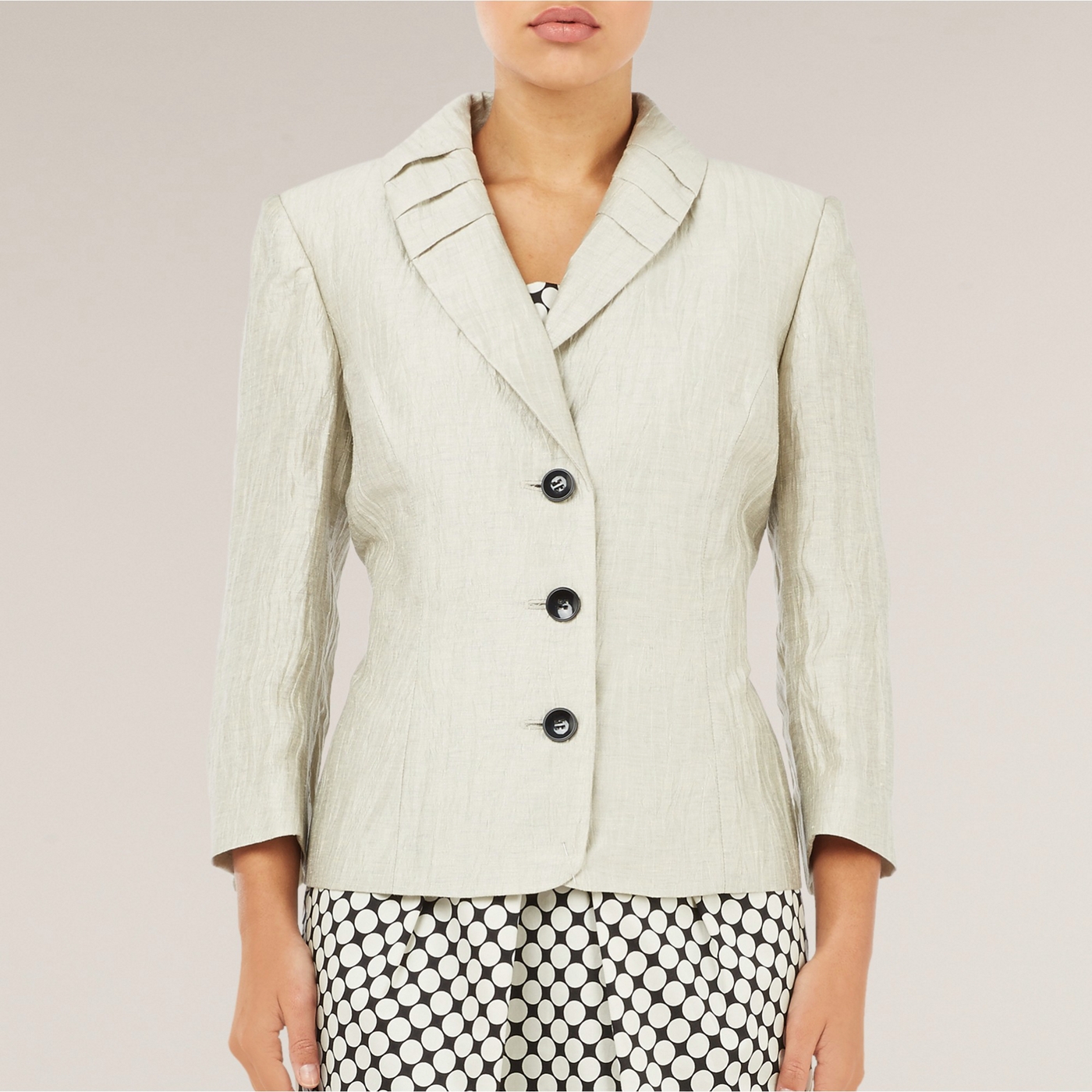 Precis Petite Oyster Crinkle Jacket