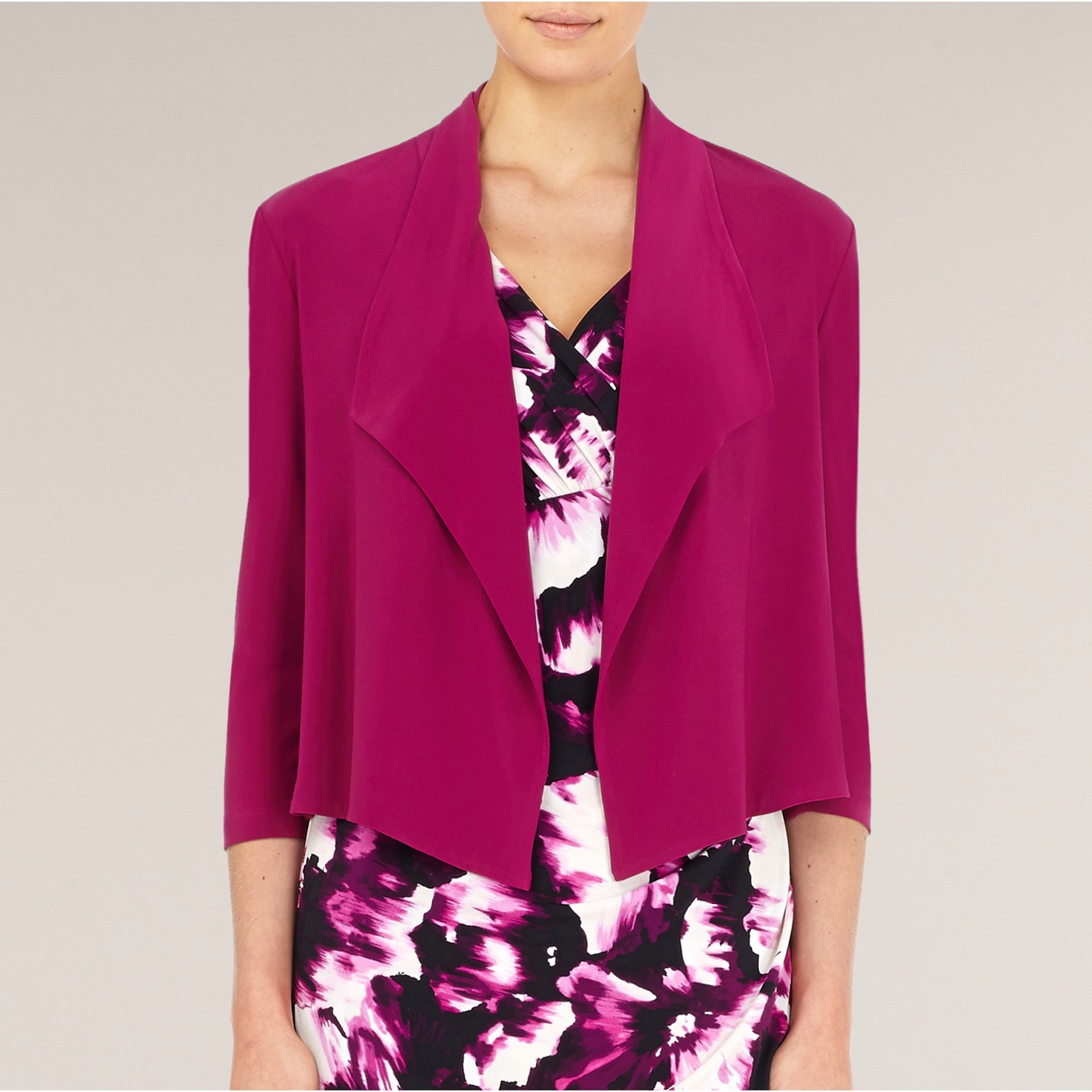 Planet Cerise Pink Waterfall Jacket