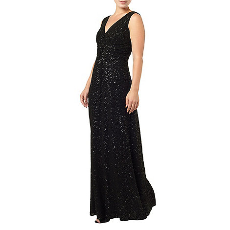 Phase Eight Black Lisanna Sparkle Dress- | Debenhams