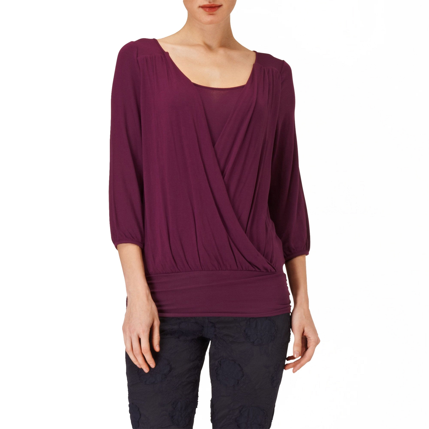 Phase Eight Damson lindsey top