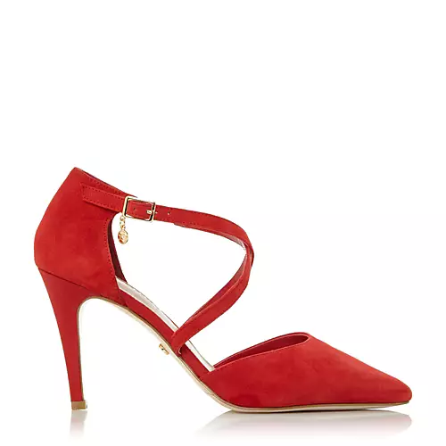 Suede Wide fit Dune Shoes & boots Women | Debenhams WF ADDENA Mid Block Heel Court Shoe black | Dune