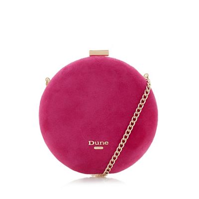 cerise pink clutch bag